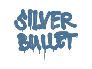 Sealed Graffiti | Silver Bullet (Monarch Blue)