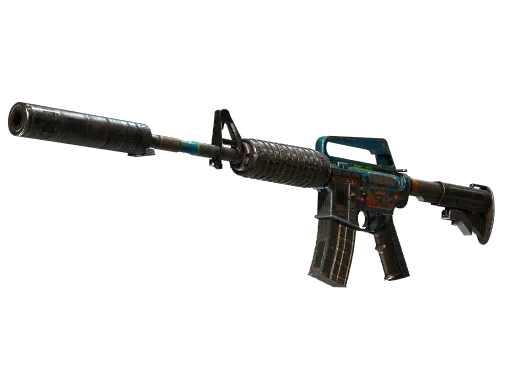 M4A1-S | Control Panel (Battle-Scarred)