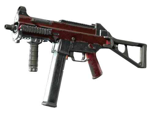 UMP-45 | Crimson Foil (Battle-Scarred)