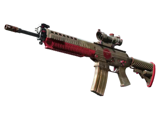 SG 553 | Berry Gel Coat (Factory New)