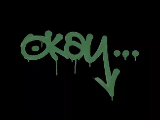 Sealed Graffiti | Okay (Jungle Green)