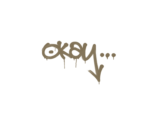 Sealed Graffiti | Okay (Dust Brown)