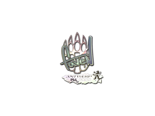 Sticker | faveN (Holo) | Antwerp 2022