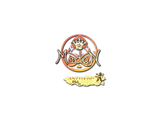 Sticker | maden (Holo) | Antwerp 2022