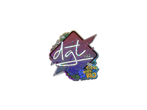 Sticker | dgt (Glitter) | Rio 2022