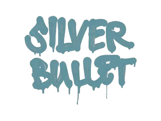 Sealed Graffiti | Silver Bullet (Wire Blue)