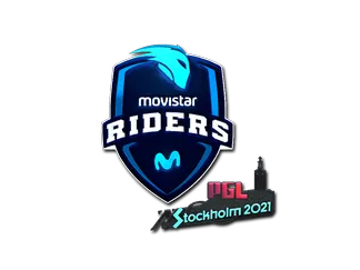 Sticker | Movistar Riders (Foil)