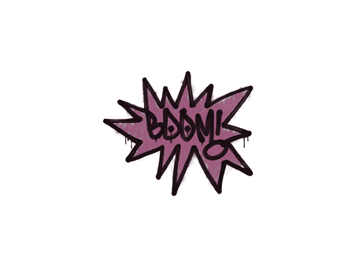 Sealed Graffiti | BOOM (Princess Pink)