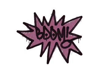 Sealed Graffiti | BOOM (Princess Pink)