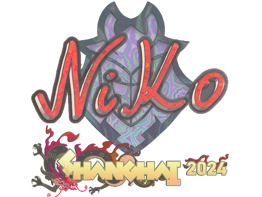 Sticker | NiKo (Holo) | Shanghai 2024