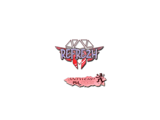 Sticker | refrezh (Holo) | Antwerp 2022