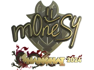 Sticker | m0NESY (Gold)