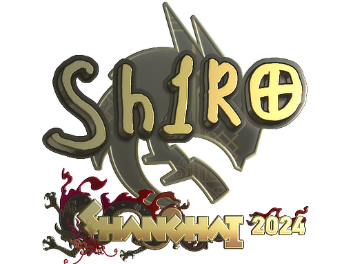 Sticker | sh1ro (Gold) | Shanghai 2024