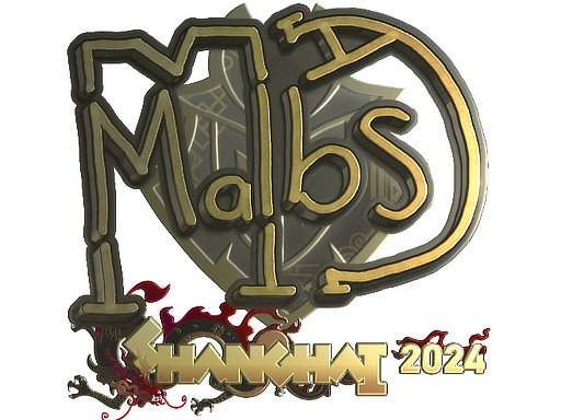 Sticker | malbsMd (Gold) | Shanghai 2024