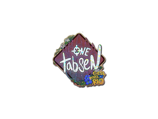 Sticker | tabseN (Glitter) | Rio 2022