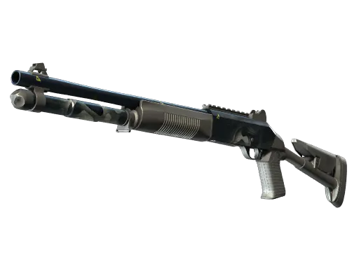 XM1014 | Quicksilver (Battle-Scarred)