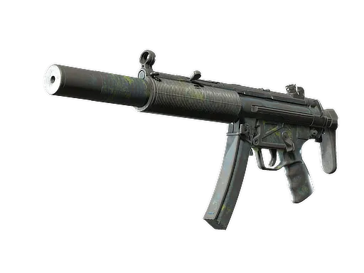 MP5-SD | Lime Hex (Battle-Scarred)