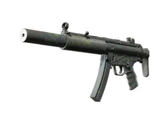MP5-SD | Lime Hex (Battle-Scarred)