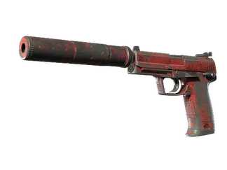 USP-S | Bleeding Edge (Battle-Scarred)