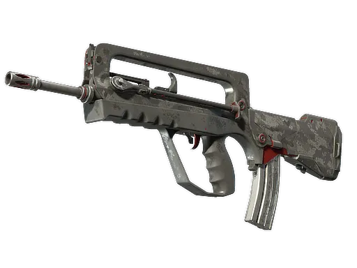 FAMAS | Grey Ghost (Battle-Scarred)