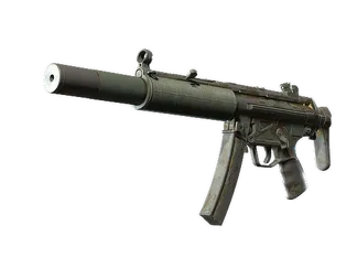 MP5-SD | Gold Leaf (Battle-Scarred)