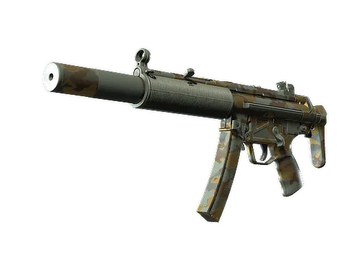 MP5-SD | Gold Leaf (Minimal Wear)