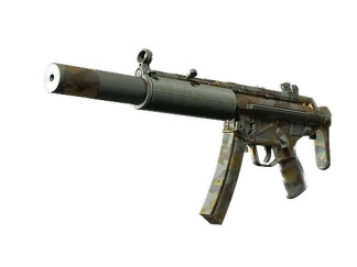 MP5-SD | Gold Leaf (Minimal Wear)