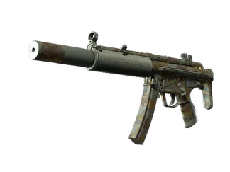 MP5-SD | Gold Leaf (Well-Worn)