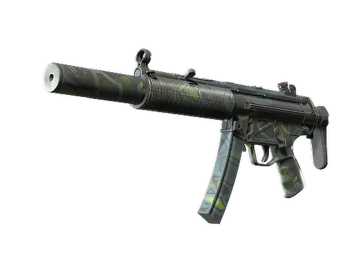 MP5-SD | Lime Hex (Well-Worn)