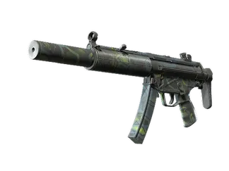 MP5-SD | Lime Hex (Well-Worn)