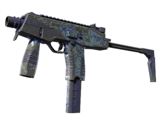 MP9 | Cobalt Paisley (Battle-Scarred)