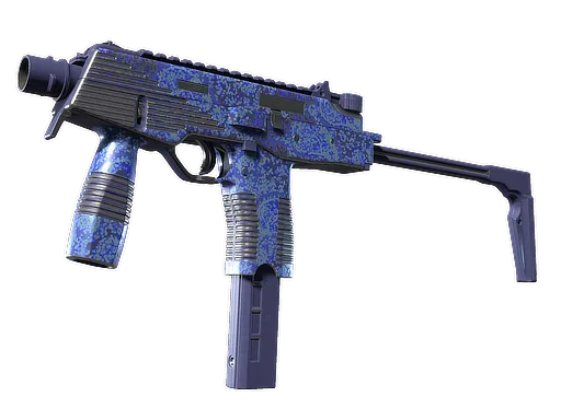 MP9 | Cobalt Paisley (Minimal Wear)