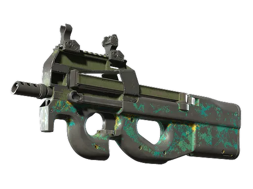 P90 | Mustard Gas (Battle-Scarred)