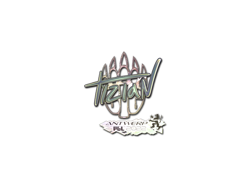 Sticker | tiziaN (Holo) | Antwerp 2022