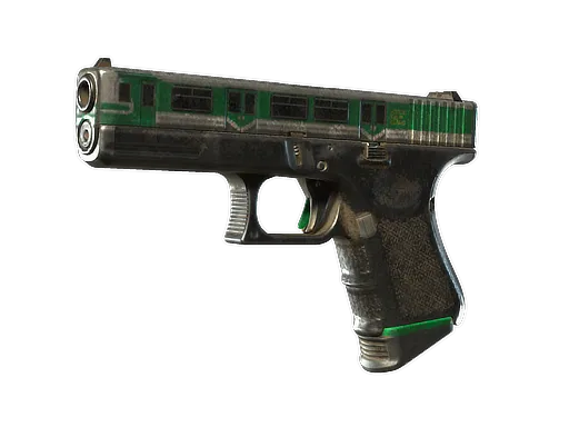 Glock-18 | Green Line (Battle-Scarred)