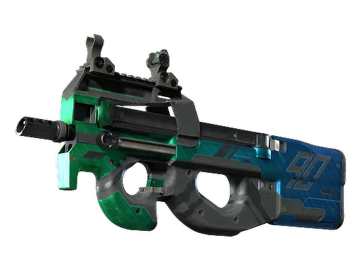 StatTrak™ P90 | Wave Breaker (Well-Worn)