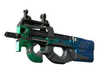 StatTrak™ P90 | Wave Breaker (Well-Worn)