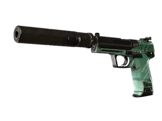 StatTrak™ USP-S | PC-GRN (Battle-Scarred)