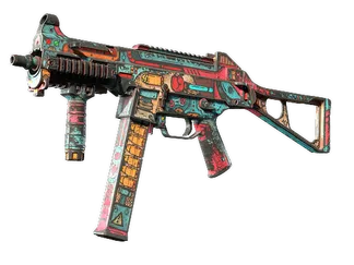 UMP-45 | K.O. Factory (Battle-Scarred)