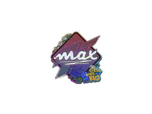 Sticker | max (Glitter) | Rio 2022