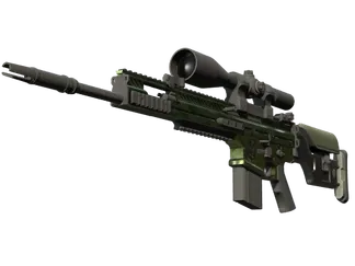 StatTrak™ SCAR-20 | Green Marine (Field-Tested)