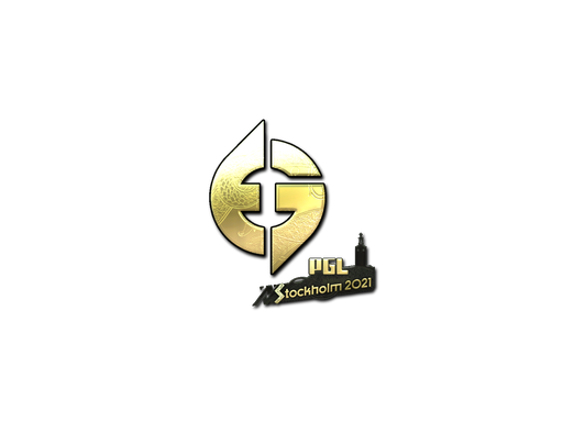 Sticker | Evil Geniuses (Gold) | Stockholm 2021