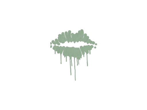 Sealed Graffiti | Kiss (Cash Green)