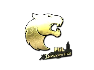 Sticker | FURIA (Gold)