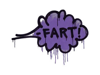 Sealed Graffiti | Fart (Monster Purple)
