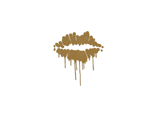 Sealed Graffiti | Kiss (Desert Amber)