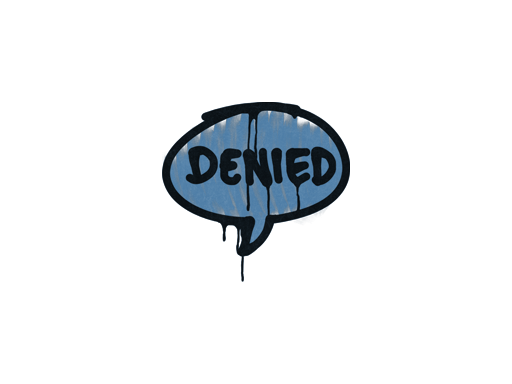 Sealed Graffiti | Denied (Monarch Blue)