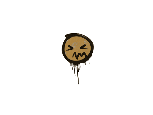 Sealed Graffiti | Grimace (Desert Amber)
