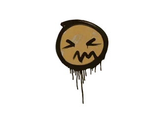 Sealed Graffiti | Grimace (Desert Amber)