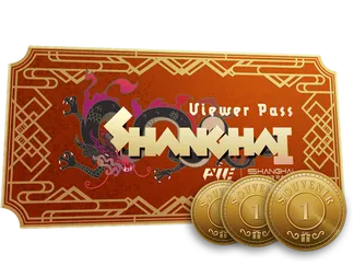 Shanghai 2024 Viewer Pass + 3 Souvenir Tokens